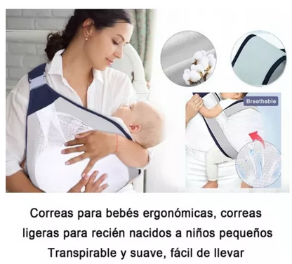 Cangurera Ergonómica para recien nacidos a niños pequeños | Mãe Baby ®