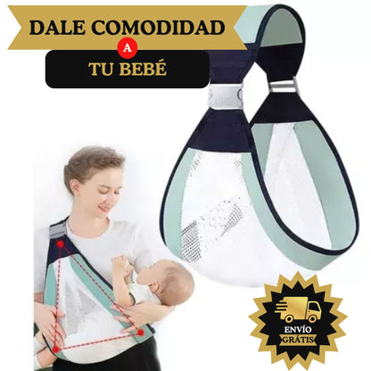 Cangurera Ergonómica para recien nacidos a niños pequeños | Mãe Baby ®