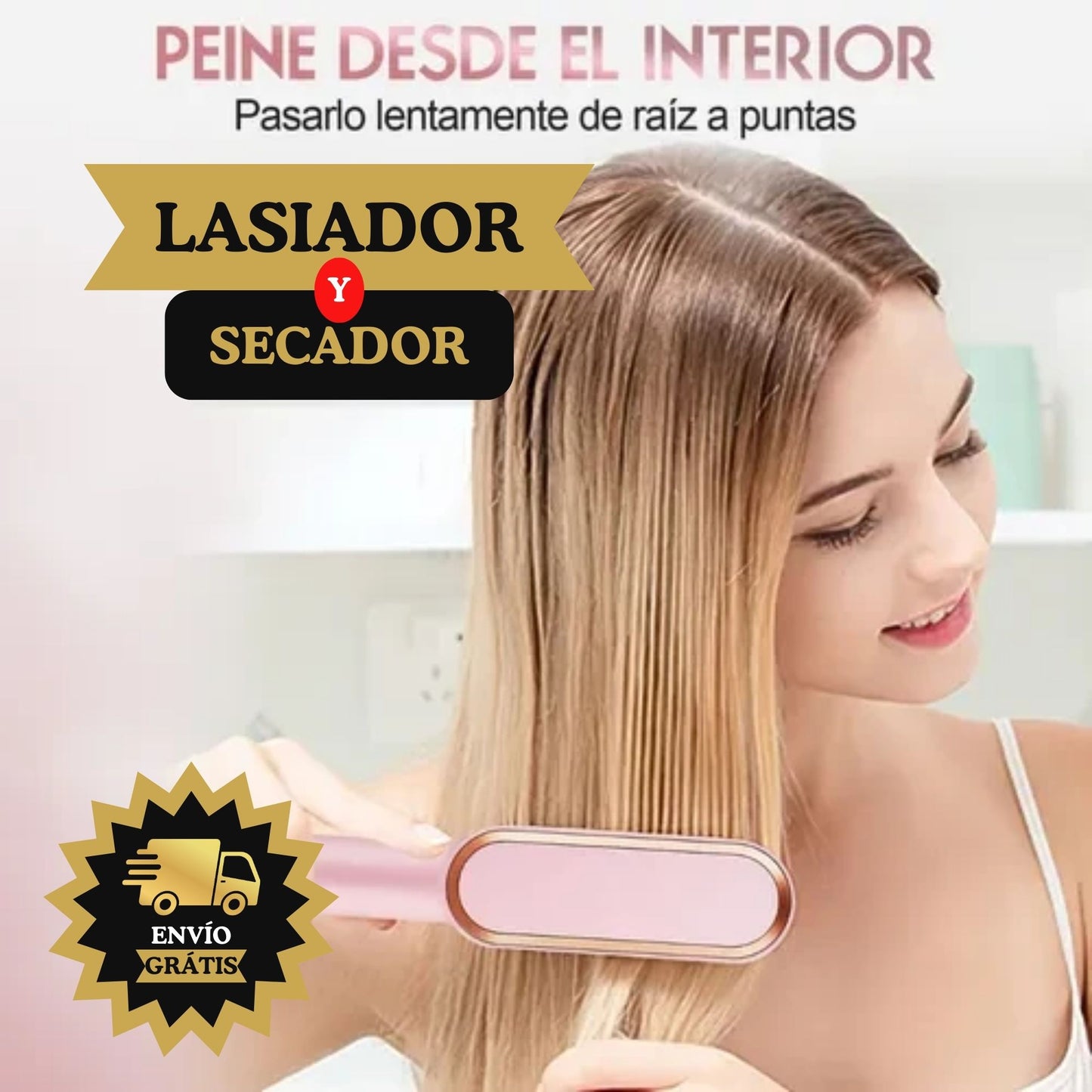 Cepillo de Alisado Eléctrico Profesional | Electric Brush ®